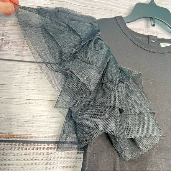 The Tiny Universe Tiny Wings Dress Size 8 Years Black Organic Cotton NEW - Picture 6 of 13